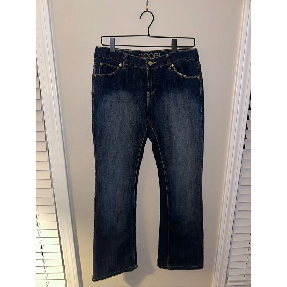 Women's Coogi Jeans Strait Leg Dark Wash 11/12